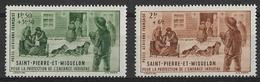 Saint-Pierre-et-Miquelon 1942 - Protection De L'enfance Indigène - PA  Y&T - N° 1/2 ** P A -  Neufs Luxe (T.B.) - Unused Stamps