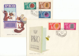 FDC POLAND 1261-1265 - FDC