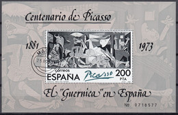 SPANIEN  Block 23 I, Gestempelt, 100. Geburtstag Von Pablo Picasso 1981 - Blocks & Sheetlets & Panes