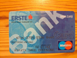 Erste Bank Credit Card Hungary - Tarjetas De Crédito (caducidad Min 10 Años)