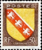 France - Yvert & Tellier N°757 - Armoiries De Provinces - Lorraine - Neuf** NMH - Cote Catalogue 0,20€ - 1941-66 Escudos Y Blasones