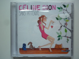 Céline Dion Cd Album Sans Attendre Duo Avec Johnny Hallyday - Andere - Franstalig