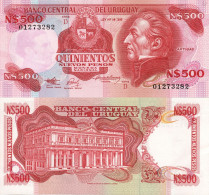 Uruguay / 500 Pesos / 1991 / P-63A(a) / UNC - Uruguay
