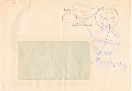 DDR Brief Postsache Halle 1978 - Cartas & Documentos