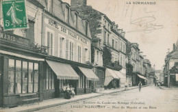 14 THURY HARCOURT - Place Du Marché Et Rue Bière - TTB - Andere & Zonder Classificatie