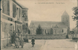 50 LA LANDE SUR DROME - Vue De L'Eglise  - état  / TOP RARE - Other & Unclassified