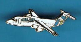 PIN'S //  ** AIR JET / AVION BRITISH AÉROSPACE BAe-146-200 QC ** . (Promoplus) - Aviones