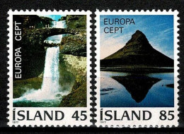 Iceland 1977 Europa CEPT (**)  Mi 522-23 - €2,-; Y&T 475-76 - €4,50 - 1977