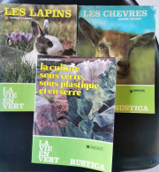 La Vie En Vert Rustica : 3 Volumes  (N°s 4,17,80) - Jardinería