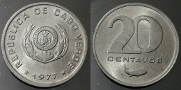 Monnaie Cap Vert - 1977  - 20 Centavos - Cap Verde