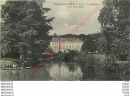 78.  NEAUPHLE LE VIEUX .  Le Château Et Le Pièce D'eau . - Neauphle Le Chateau