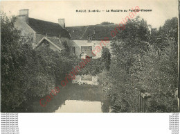 78.  MAULE .  La Mauldre Au Pont St-Vincent . - Maule