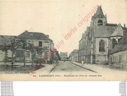 60.  LASSIGNY .  Bombardé En 1914-15 . Grande Rue . - Lassigny