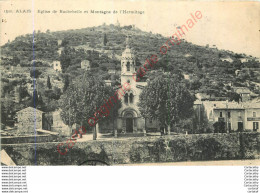 30.  ALAIS .  ALES . Eglise De Rochebelle Et Montagne De L'Hermitage . - Alès