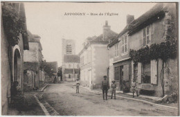 APPOIGNY  RUE DE L EGLISE - Appoigny