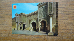 Maroc , Meknès , Vue De La Porte Bab Mensour - Meknes