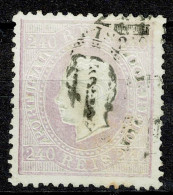 Portugal, 1870/6, # 46 Dent. 12 3/4, Com Certificado, Used - Usado