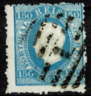 Portugal, 1870/6, # 45 Dent. 12 3/4, Reprint, Com Certificado, Used - Gebruikt