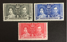 1937 - Somaliland Protectorate - Coronation Of King George VII And Queen Elizabeth - Unused - Somalilandia (Protectorado ...-1959)