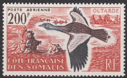 001090/ French Somali Coast 1960 Sg448 200f Brown Black & Orange MNH Cv £27 - Somalie (1960-...)