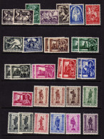 Belgique - (1942-43) - Statuettes De Metiers - Saint-Martin - Neufs**/* - Unused Stamps