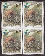 Yugoslavia 1999 Scouts Scouting Nature Pfadfinder, Block Of 4 MNH - Otros & Sin Clasificación