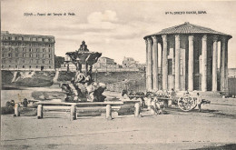 ITALIE - Roma - Avanzi Del Tempio Di Vesta - Ernesto Richter - Roma - Vue Générale - Carte Postale Ancienne - Autres Monuments, édifices