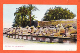 33819 / ⭐ KARNAK Egypt ◉ The Sphynx Street  Alignement  1905s ◉ LICHTENSTERN-HARARI L & H Cairo 79 Egypte Louxor Louqsor - Louxor