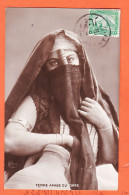 33818 / ⭐ Ethnic Type Femme Arabe Du CAIRE Native Woman 1910s à PENTECOUTEAU Poste Restante CAIRO  Photo-Bromure SIP  - Cairo