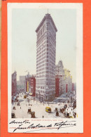 33622 / ⭐ NEW-YORK Flat Iron Building  1904 à Louis ALBY 103 Rue De La Pompe Paris - Autres Monuments, édifices