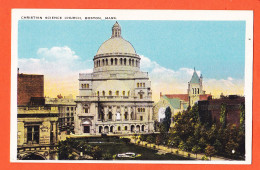 33666 / ⭐ BOSTON Massachusetts Christian Science Church 1910s Printd BROS. AT CAMBRIDGE Mass U.S.A - Boston