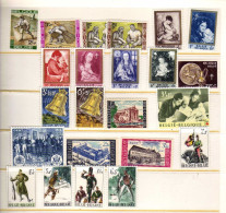 Belgique - (1960-64)  -  Antituberculeux -  Art - Militaires -  -  Neufs**/* - Unused Stamps