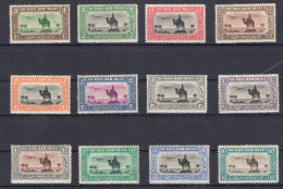 1927 - 41 Sudan Postage - Posta Aerea SG 49b/57d - MH* - Altri & Non Classificati