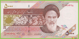 Voyo IRAN 5000 Rials ND/2009 P150a B281a ۳۶/۱۹ UNC - Iran