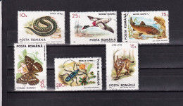 SA03 Romania 1993 Protected Fauna Used Stamps - Gebraucht
