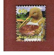 NUOVA ZELANDA (NEW ZEALAND) - SG 2327  -  2000 KIWIANA: MEAT PIE  -  USED° - Gebruikt