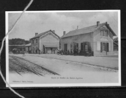 PHOTO FRANCE 07 ARDECHE  SAINT AGREVE LA GARE REPRO - Saint Agrève