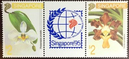 Singapore 1993 Taipei Orchids Flowers MNH - Orchidee