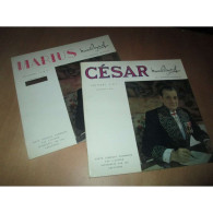 MARCEL PAGNOL Cesar - Marius LOT De 2 Disques Doubles CMF 01-02 / 07-08 - France 1960's - Altri & Non Classificati