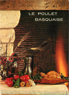 Recettes De Cuisine - Poulet Basquaise - Carte Neuve - Gastronomie - CPM - Voir Scans Recto-Verso - Recettes (cuisine)