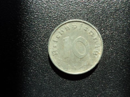 ALLEMAGNE : 10 REICHSPFENNIG   1941 E   KM 101    TTB - 10 Reichspfennig