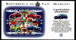 San Marino 1997 - Mi.Nr. Block 23 - Postfrisch MNH - Autos Cars VW Volkswagen - Cars