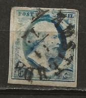PAYS-BAS: Obl., YT N° 1, Plaqué, AB - Used Stamps