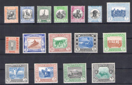 1951-61 Sudan - Stanley Gibbons N. 123-38 - Manca Il 50 Piastre - MH* - Autres & Non Classés