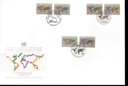 30 Anniversary Unctad Cnuced Busta Fdc United Nations - Otros & Sin Clasificación