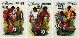 727634 HINGED GHANA 1989 COPA DEL MUNDO DE FUTBOL. MEXICO-86 - Ghana (1957-...)