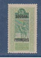 SOUDAN     N°  YVERT  :  38      NEUF AVEC  CHARNIERES      ( Ch  3 / 16 ) - Unused Stamps