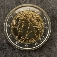 2 EURO 2003 ITALIE / ITALIA EUROS - Italy