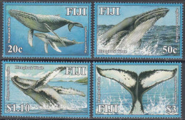 2008 Fiji Whales Complete Set Of 4  MNH - Fidji (1970-...)