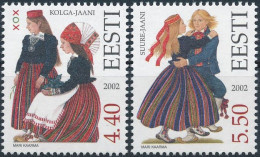 Mi 448-449 MNH ** / Traditional Costumes, Kolga-Jaani, Suure-Jaani - Estonie